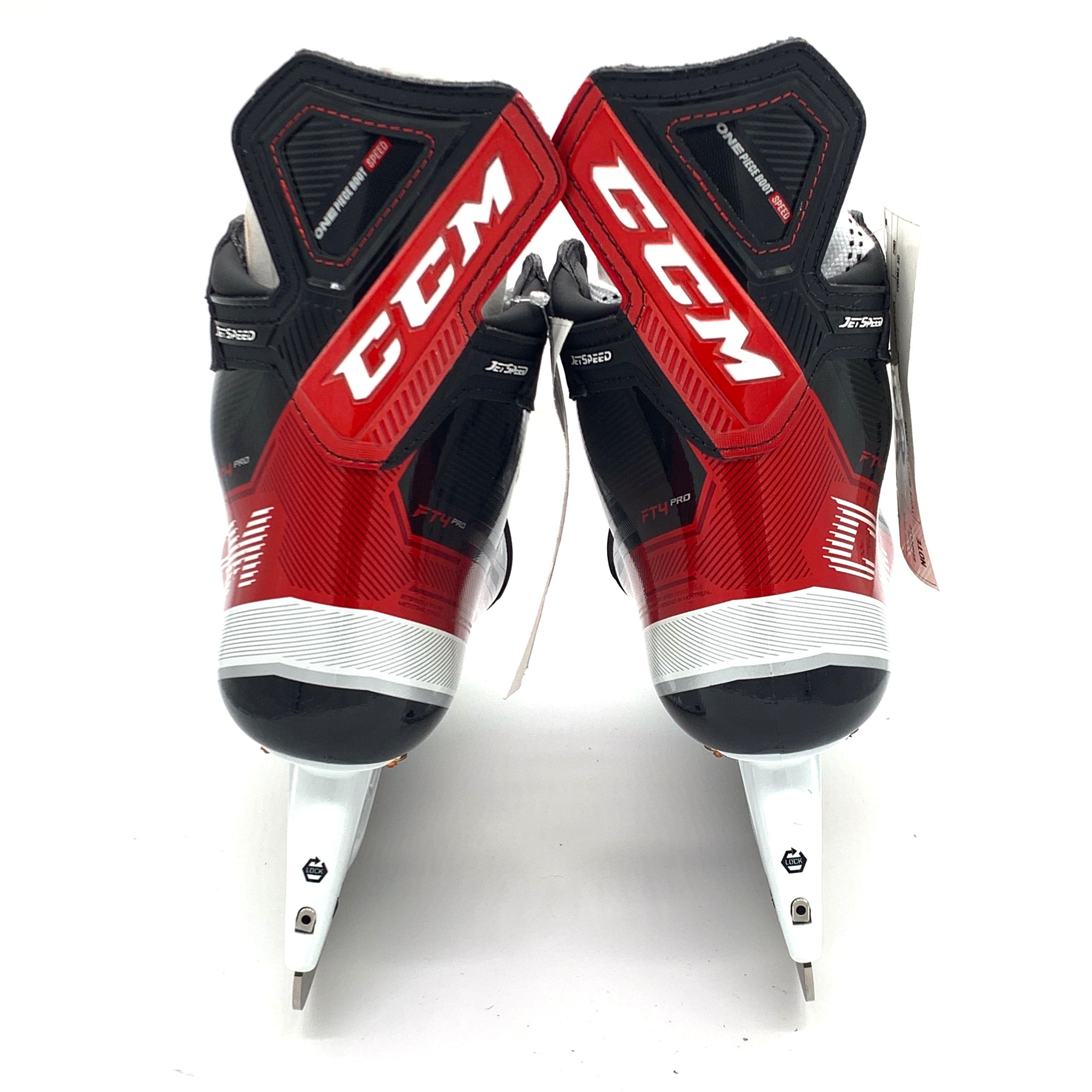 CCM Jetspeed FT4 Pro - Patins de hockey Pro Stock - Taille 9D - Joel Farabee